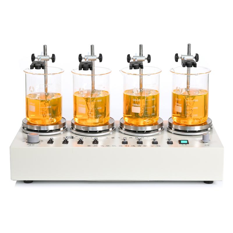 RONGHUA  HJ-4 Four-head Magnetic Heating Stirrer