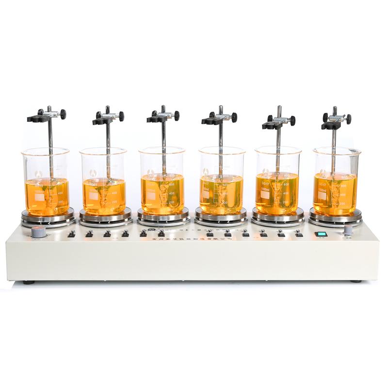 RONGHUA  HJ-6 Six Head Magnetic Heating Stirrer