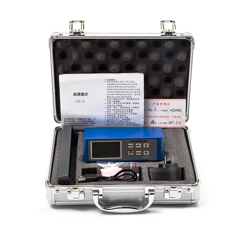 海宝 GZ-06 光泽度计 60&deg;单角度光泽仪包装图