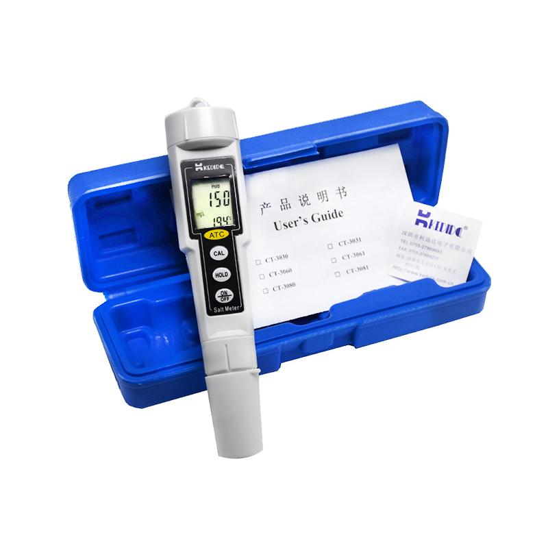 柯迪达 CT-3080 电子盐度计包装图