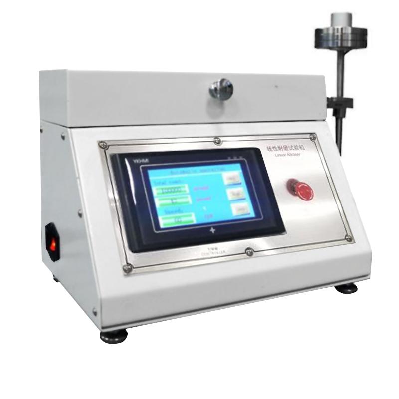 Farrell 5750 linear abrasIon Meter to evaluate wear resistance and scratch resistance