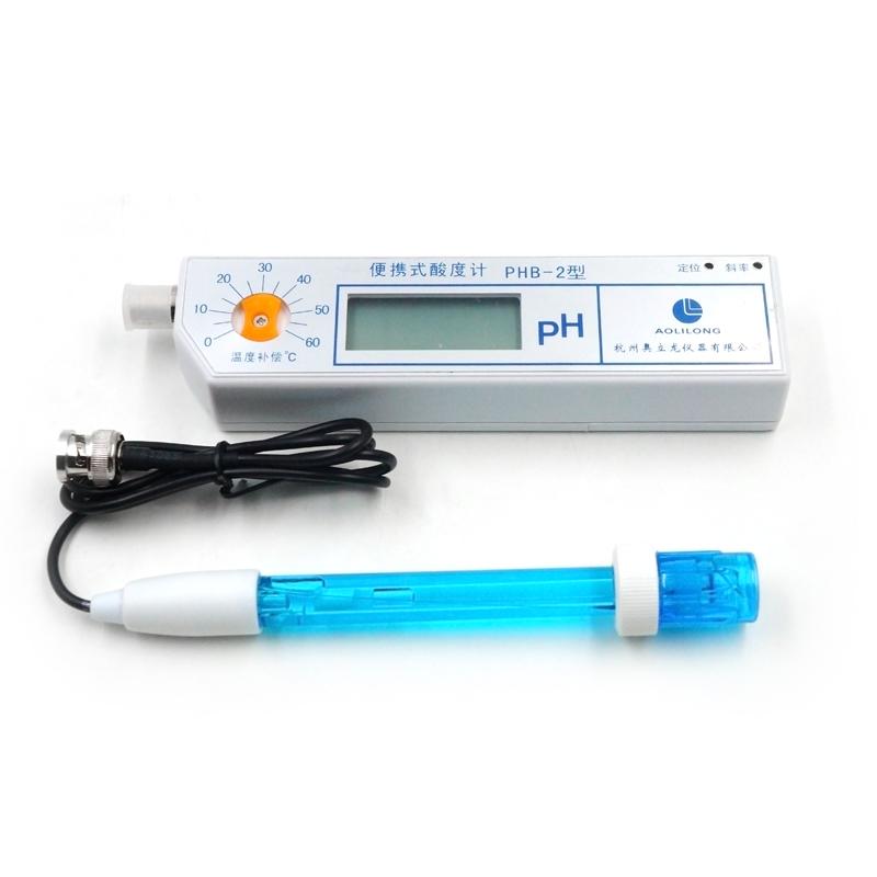 PH acidity meter AOLILONG PHB-2 Accuracy is +/- 0.02pH
