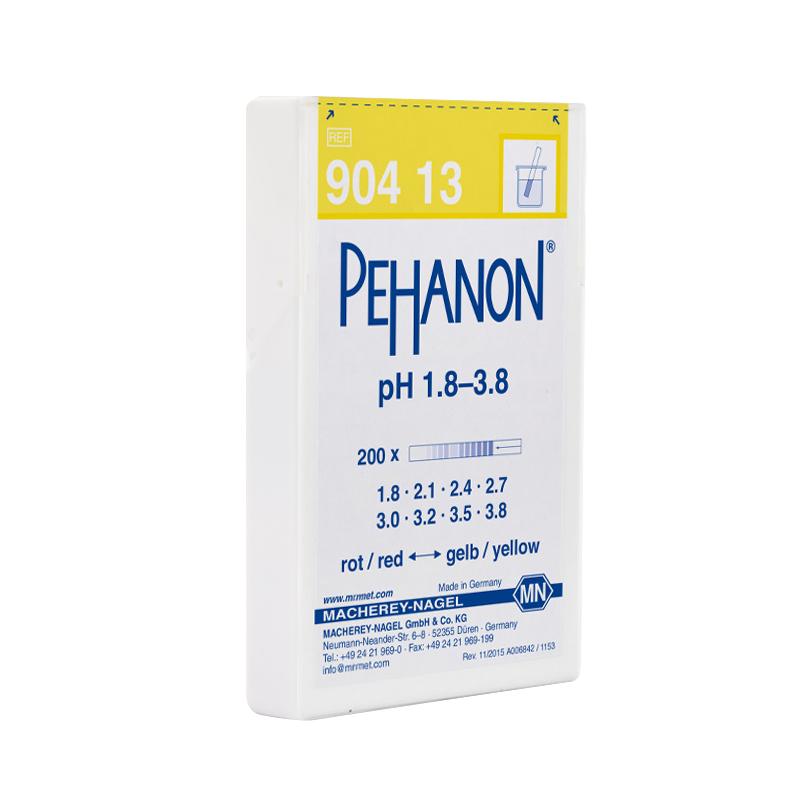 MN 90413 Precision pH test paper Acid-base range 1.8-3 pH