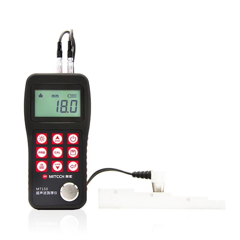 Mattel MT150 Ultrasonic Thickness Gauge Thickness Range 0.75~ 300mm Resolution 0.1mm