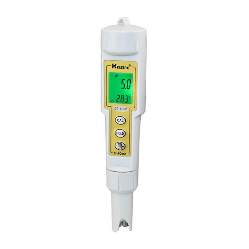 KeDiDa CT-6321 pH meter/Conductivity Detector Range: 0.0~14.0PH/0.0~199.9US