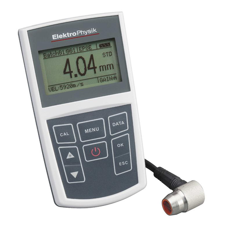 German EPK MiniTest 420 Ultrasonic Thickness Gauge: 0.8~ 300mm