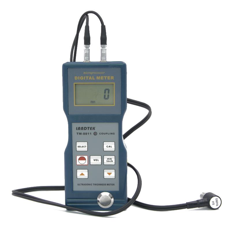 LANDTEK TM8811 Ultrasonic Thickness Gauge Suitable for metal, ceramic, hard Rubber & plastics, Glass and other hard materials