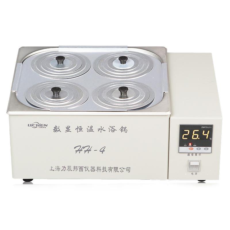 力辰科技HH-4(双列四孔)数显恒温水浴锅图1