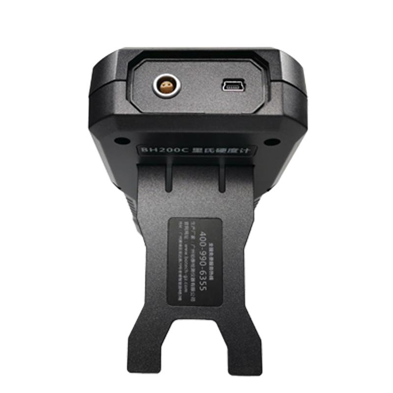 珀泰BH200C高精度里氏硬度计顶部细节图