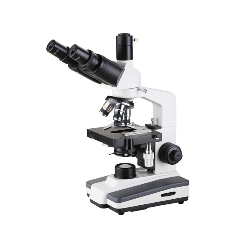 YOKE XSP-10CA Bio Microscope Trinocular Abbe Condenser LED Light source 1600X amplification