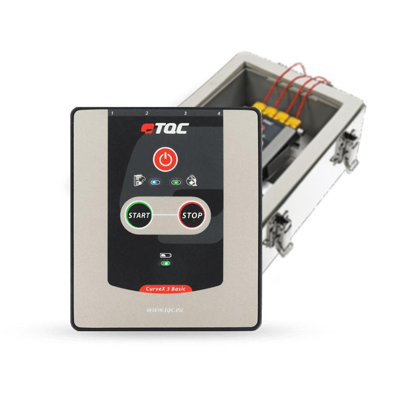 TQC CX3010 CurveX 3 Furnace temperature tracker Basic 4 channels 500 ℃