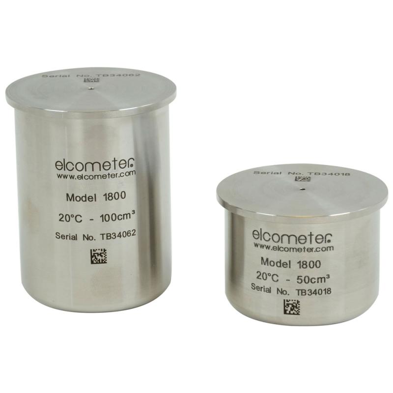 Elcometer 1800/2 Stainless Steel Specific Gravity Cup 50ml with Certificate