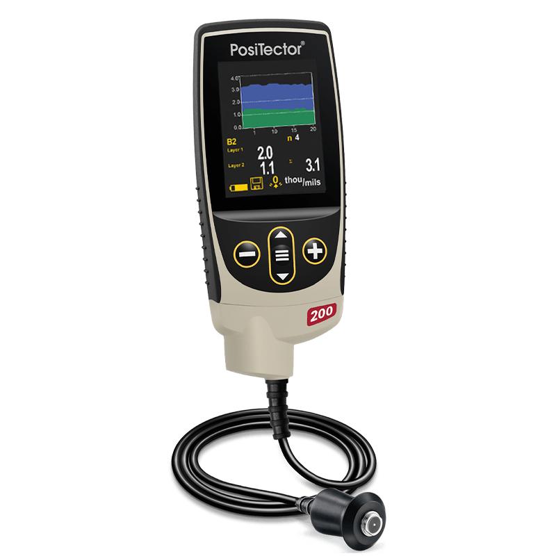 Defelsko D Advanced 200D3-E Ultrasonic Coating Thickness Gauge Positector200 series Advanced