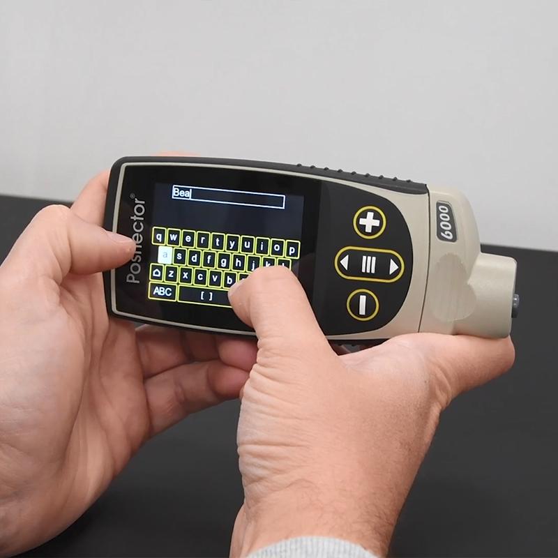 Defelsko PosiTector 6000 FNTS3涂层测厚仪按键细节图