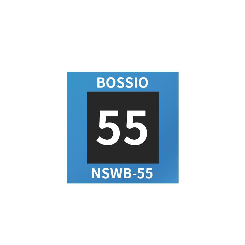 Bossio NSWB-55 Single Point Reversible Temperature Sticker 20 * 20mm/55 ℃