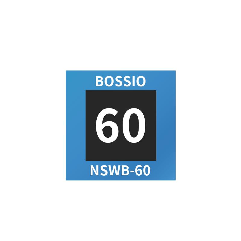 Bossio NSWB-60 Reversible Color Changing Thermometric Paper 20 * 20mm/60 ℃