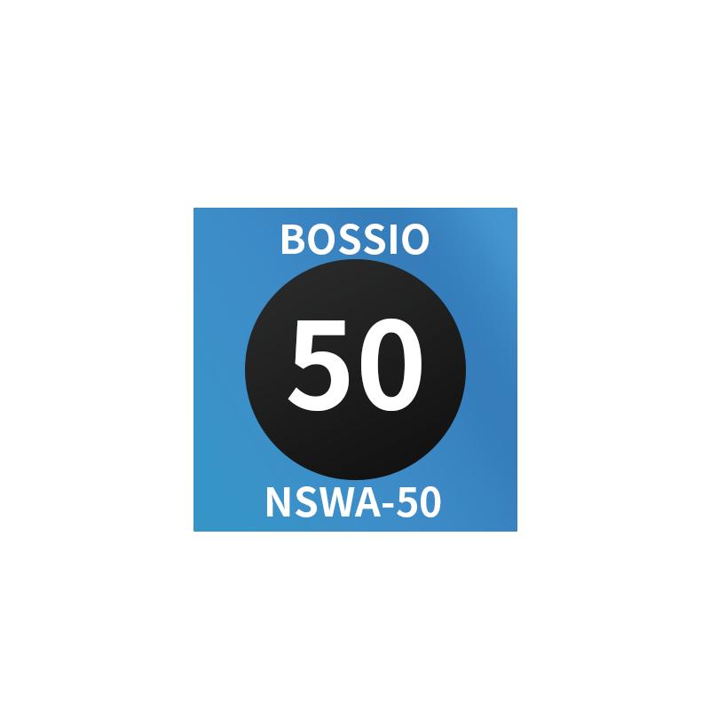 Bossio NSWA-50 single-point reversible color-changing temperature measuring sticker 12 * 12mm/50 ℃