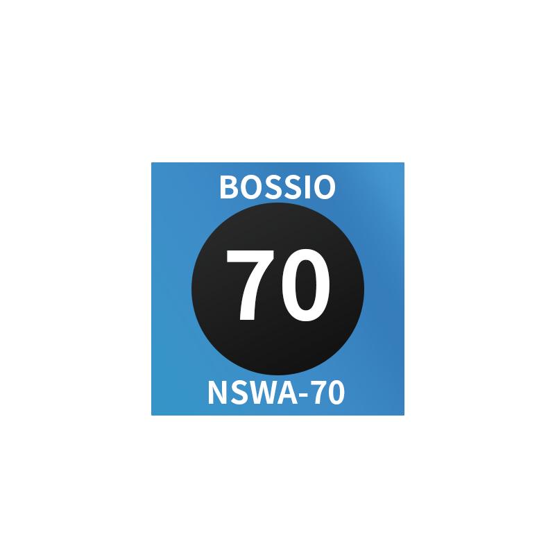Bossio NSWA-70 Single Point Reversible Color Changing Temperature Paper 12 * 12mm/70 ℃