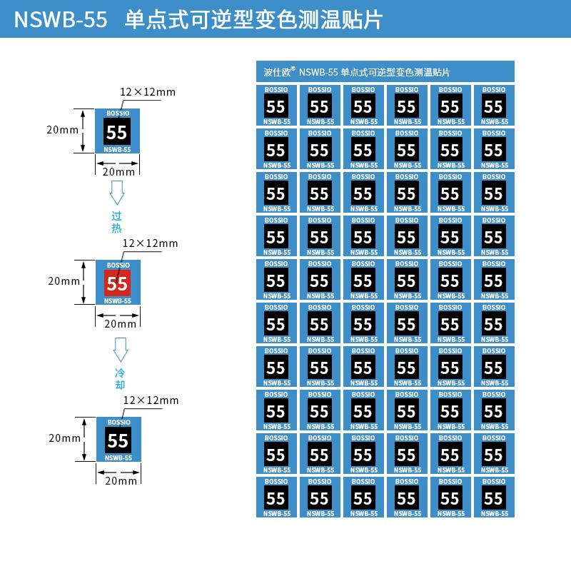 波仕欧NSWA-60可逆测温贴片图1