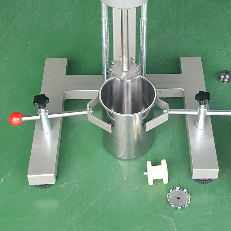 齐威FS-1100D电动升降+5L料桶分散机（数显高速）图4