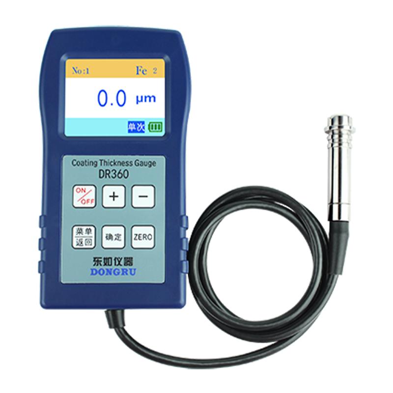 DONGRU DR360 metal Thickness Gauge, professional measurement of the thickness of coated platings