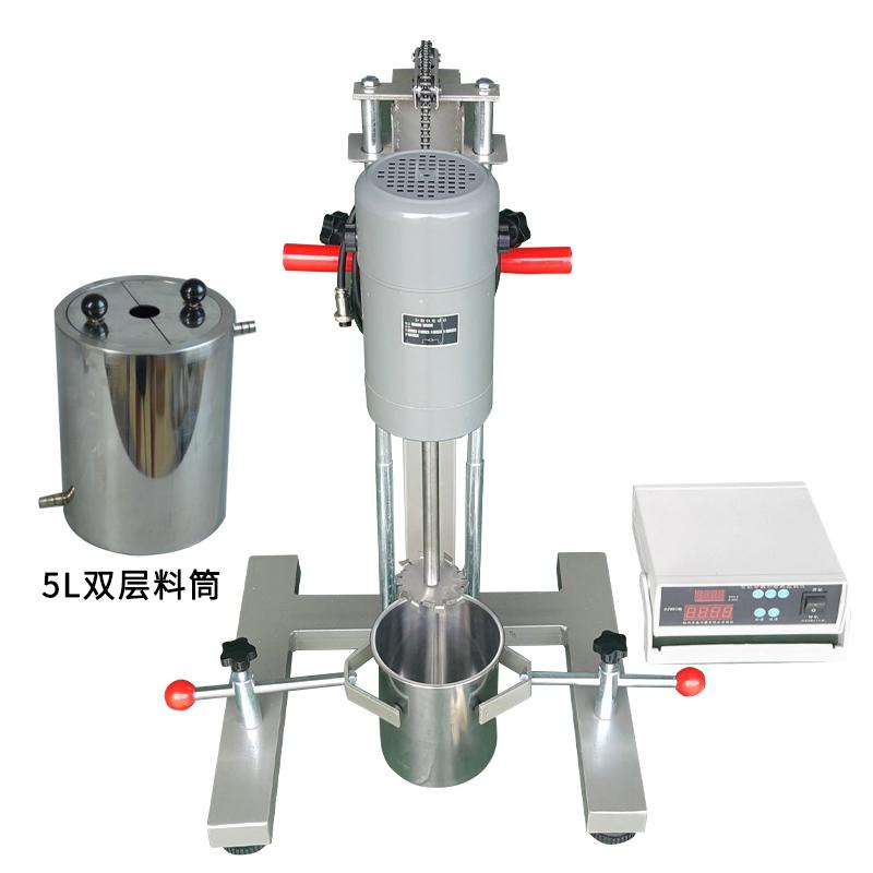 Qiwei FS-1100D experimental Disperser digital display high-speed, with 5-liter Mixing Tank