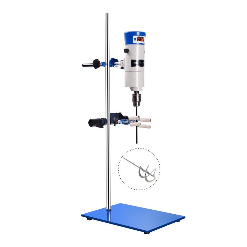 HUXI JB90-SH digital display constant speed powerbasic stirrer Impeller pulp 70mm Rod length 350mm