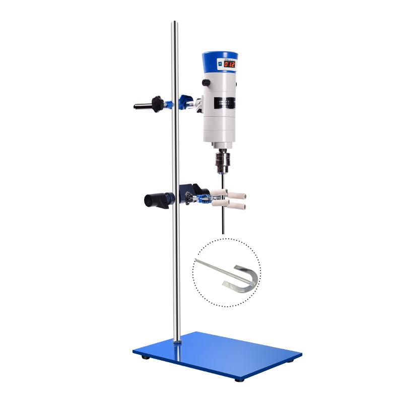 HUXI JB90-SH Small Laboratory Stirrer Round Anchor Impeller Slurry 100mm Rod Length 300mm