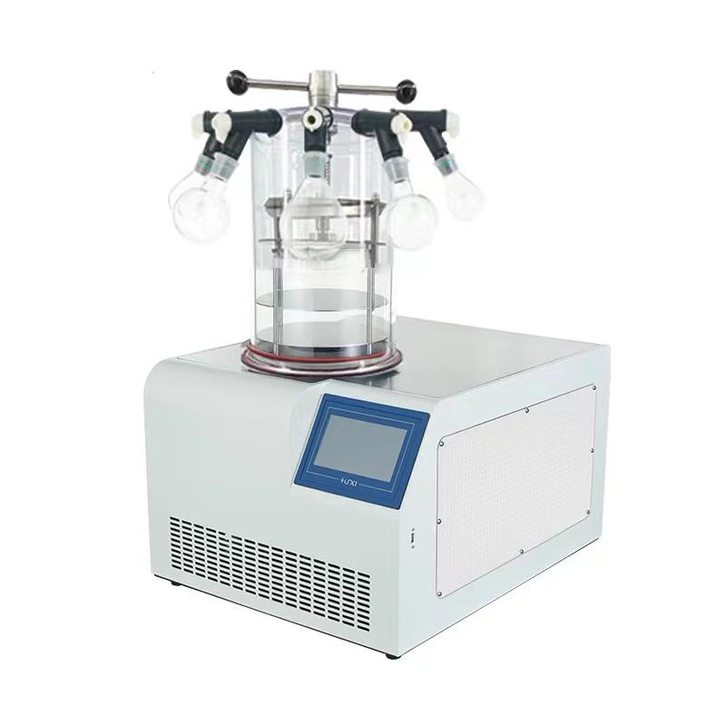 HUXI HXLG-10-50DG Multi-Manifold Gland Desktop Freeze Dryer