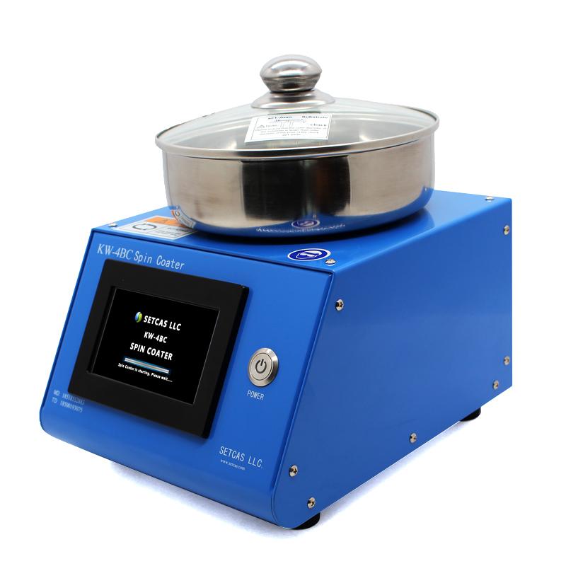 SETCAS KW-4BC intelligent program-controlled Spin Coater, mid-range machine, touch screen, adjustable acceleration