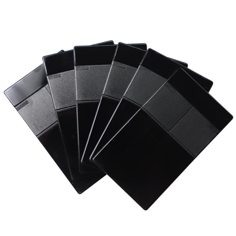 Test grade PC plastic board 50 * 110 * 2 black and white, experimental special PC plastic board