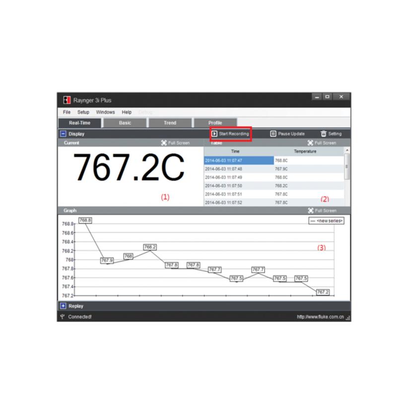 雷泰 3I2ML3+ 红外测温仪图1