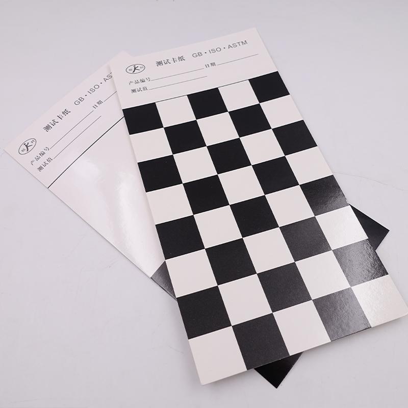精科 黑白格 遮盖力纸图5