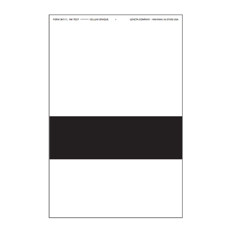 LENETA 3NT-11 Kraft Paper Opaque Printing ink Scraping Paper