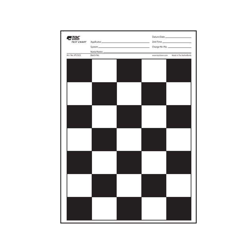 TQCsheen VF2323 Checkerboard Opacity Chart