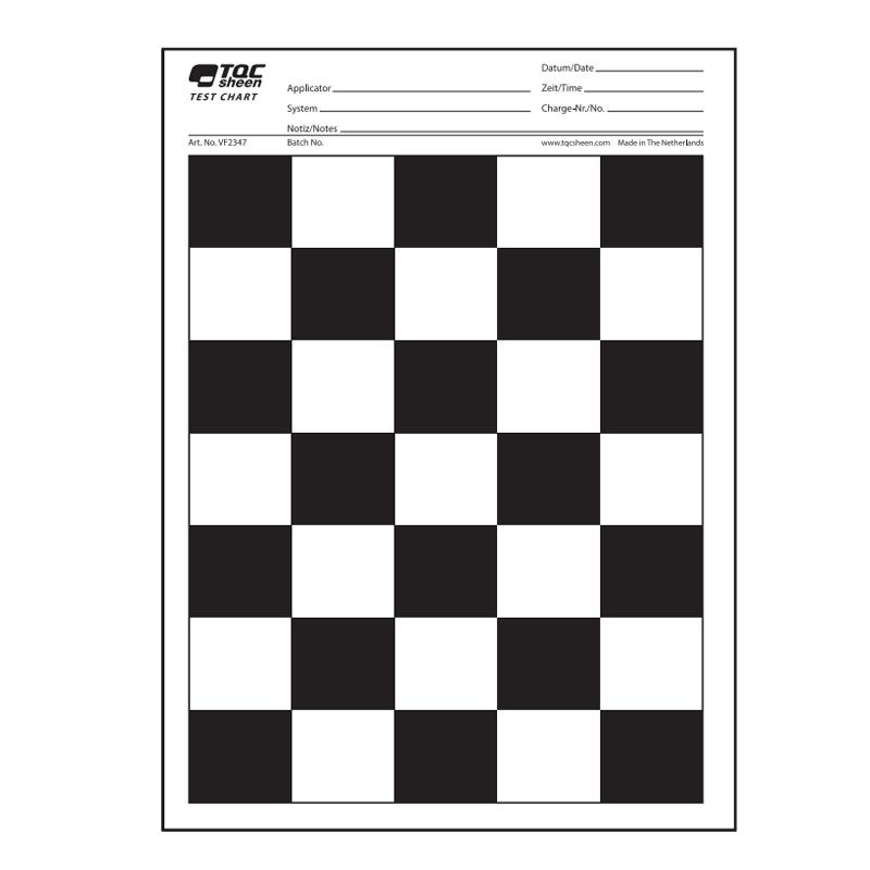 TQCsheen VF2347 Checkerboard Opacity Chart