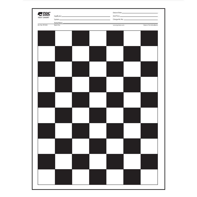TQCsheen VF2354 Checkerboard Opacity Chart