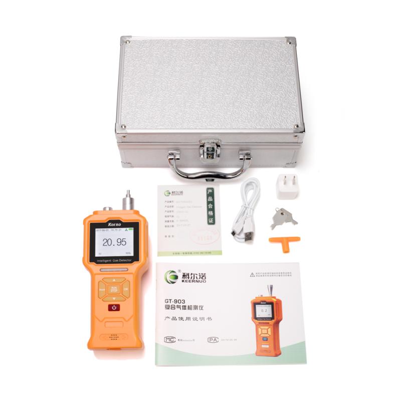 科尔诺GT-903-Y4(H2S,CO,O2,NO2)便携式四合一检测仪图4