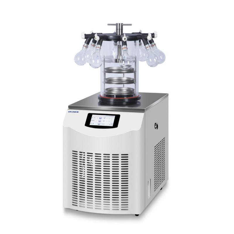 LICHEN LC-12N-80D vertical freeze dryer, lyophilized area 0.094 m2