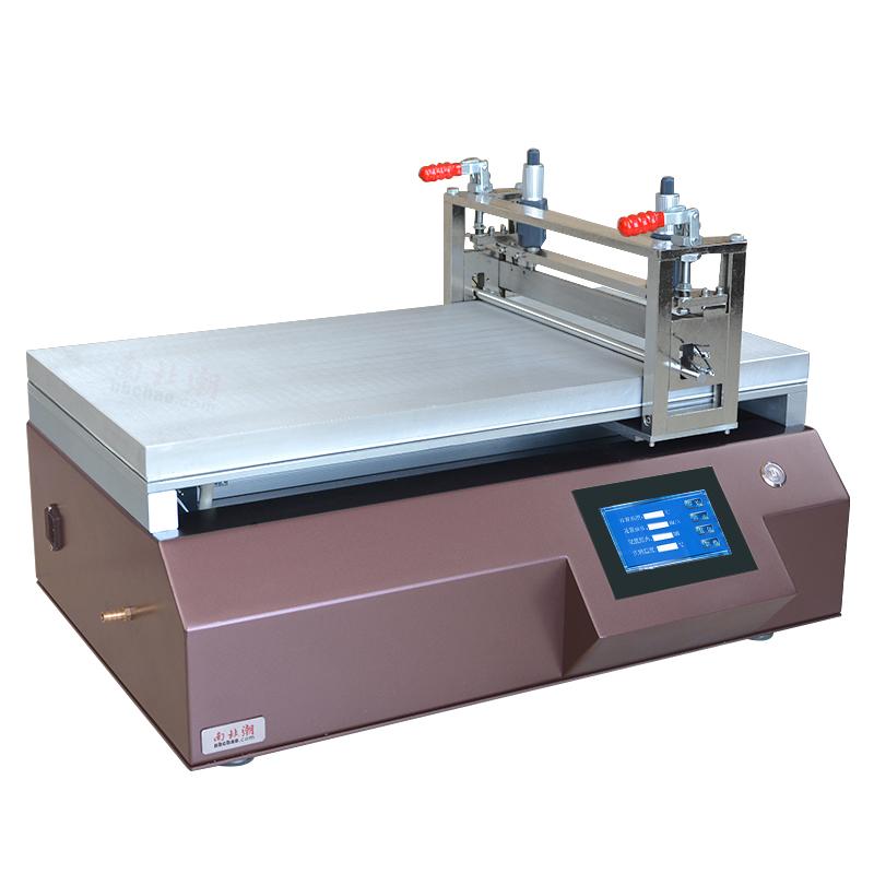China TBJ-X5-DJ3 Vacuum chuck Drawdown blade Film Applicator Draw-Down Applicator Servo motor, format 300 * 600mm customized model