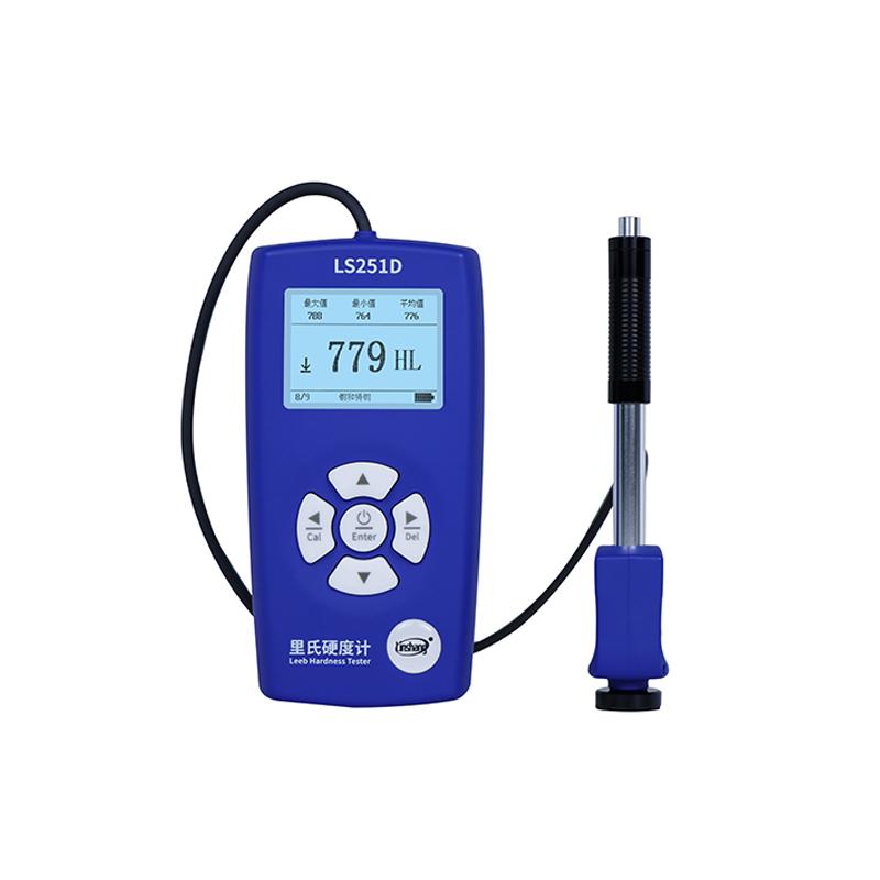 Linshang LS251D Portable Leeb Hardness Tester for metal materials such as iron/copper/steel
