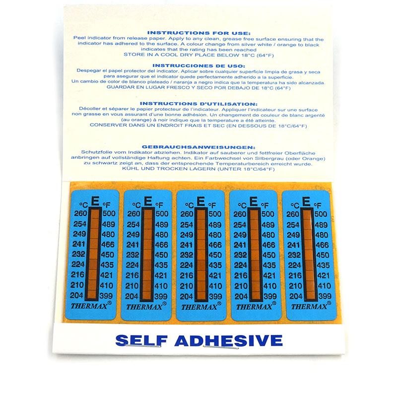 英国Thermax(TMC) 8格E测温纸包装图