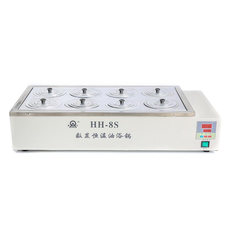 RONGHUA  instrument HH-8S digital display thermostatic Oil Bath 8 holes