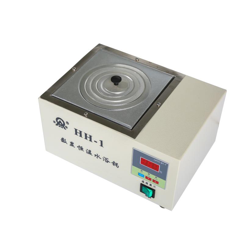 常州荣华 HH-1 数显恒温水浴锅侧视图