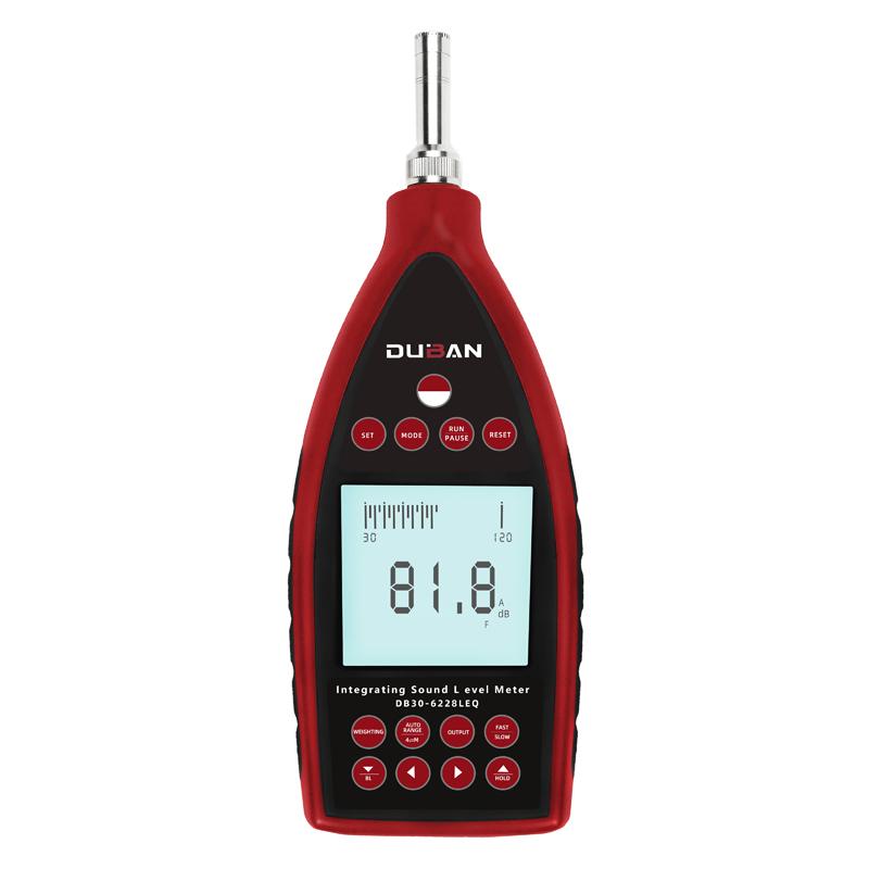 DUBAN DB30-6228ILEQ Pulse Integrator Sound Level Meter, Pulse + Integrator + Statistical Level 1 Sound Level Meter