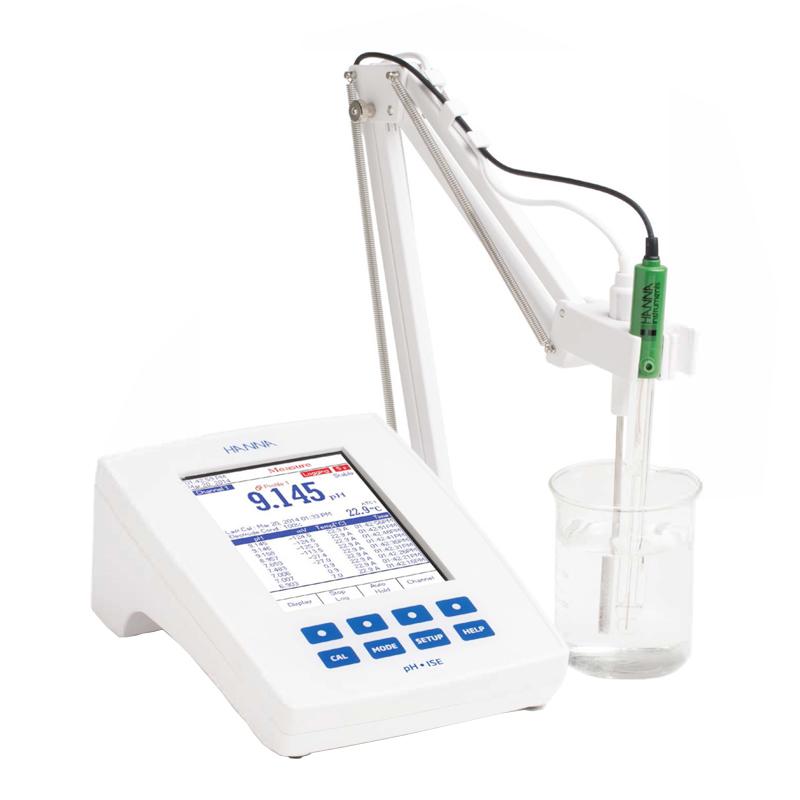 HANNA Hl5222 Laboratory high-precision dual-channel professional water quality analysis Tester pH/ORP /ISE/temperature determination