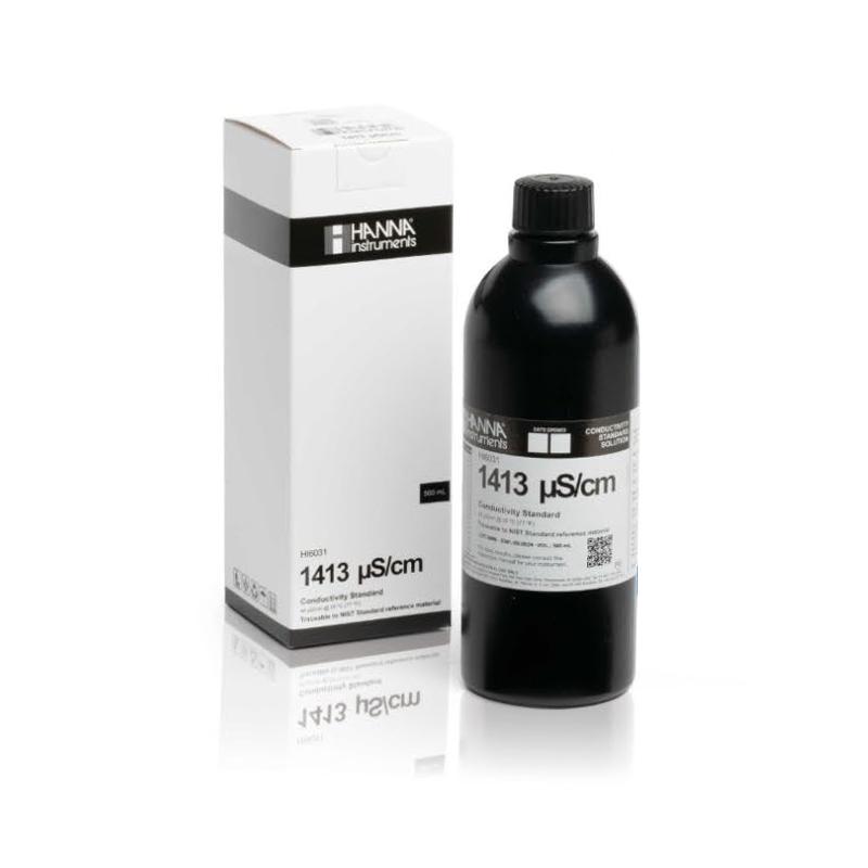 HANNA HI7031L Conductivity Detector calibrating liquid 1413&mu;S/cm