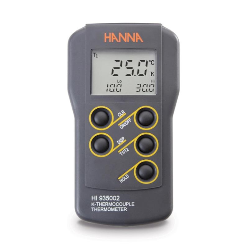 HANNA HI935002 Wide Range Temperature Meter (with Backlight and Adjustment)
