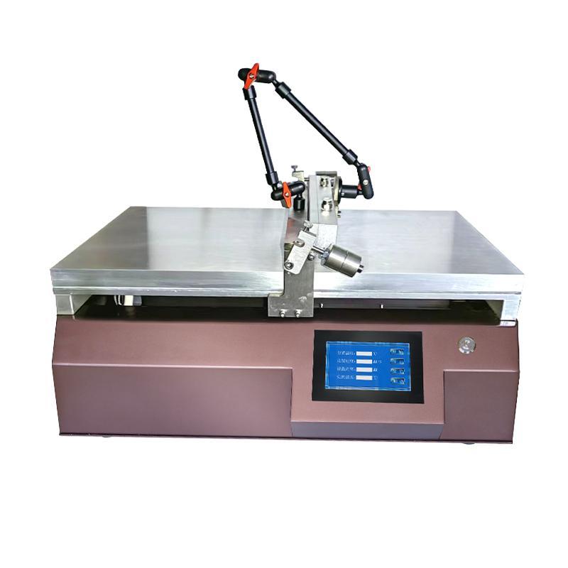 China Perovskite Film Applicator TBJ-X4-ABO4 drawdown Bar & blade heating coater with air knife