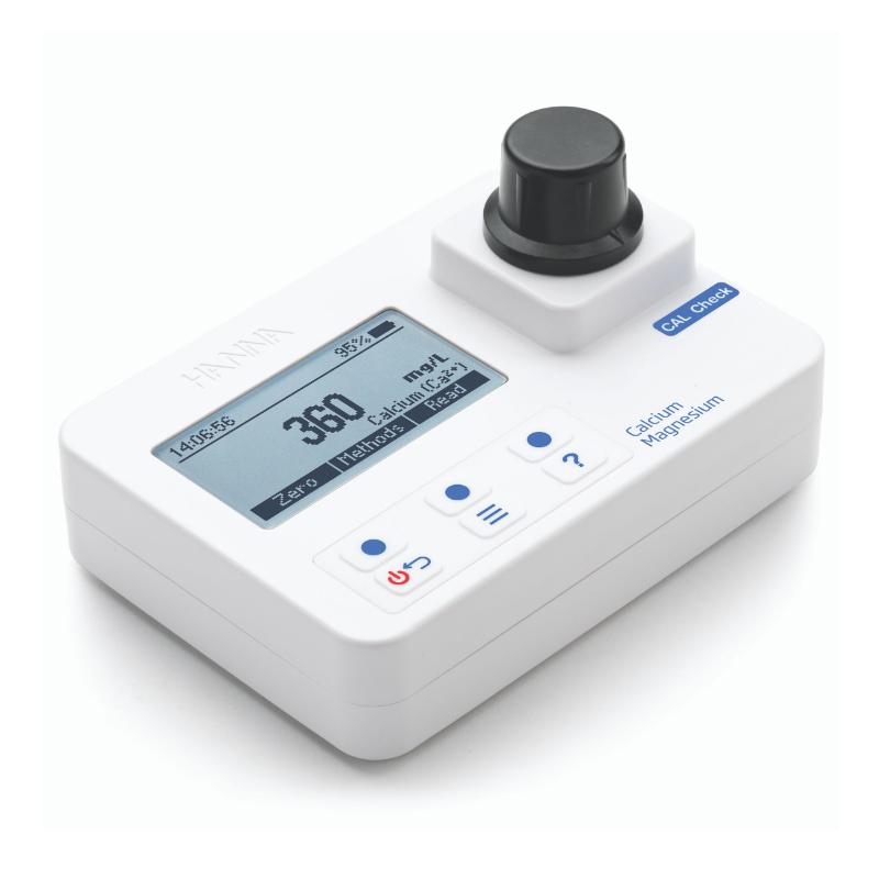 HANNA HI97752 Calcium [Ca] - mg [Mg] Portable Photometer